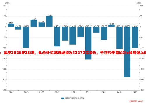 国家外汇管理局：截至2025年2月末，我国外汇储备规模为32272亿美元，学渣和学霸的别c我啊嗯上课呢现象引发关注